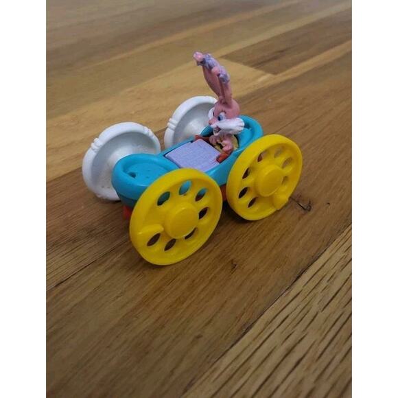 1990 McDonald's Tiny Toon Flip Car Lot – Babs Bunny & Plucky Duck Vehicles VTG - Picture 5 of 9